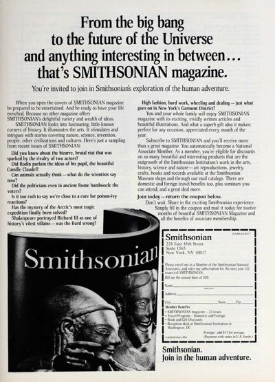 From The Big Bang To The Future Of The Universe And Anything Interesting In Between...That's Smithsonian Magazine